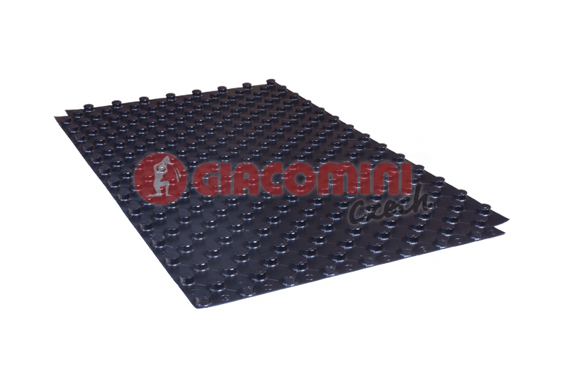 R979N Tvarovaná fólie pro podlahové vytápění, bez izolace, tloušťka fólie 1 mm 